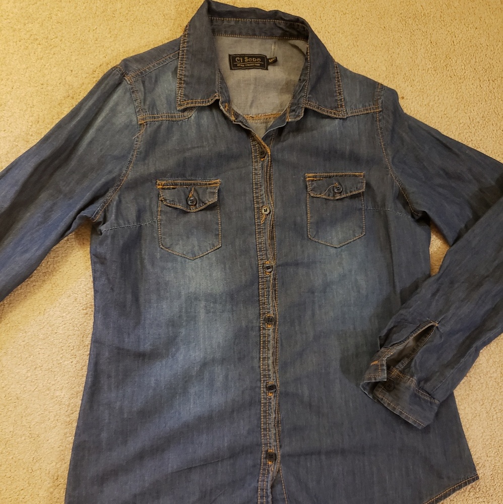 Denim shirt